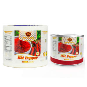 Wholesale oil proof vinyl sticker roll labels for food jars