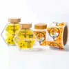Custom honey jar label roll with logo printing