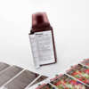 Peel off double layer label stickers with wrap around design