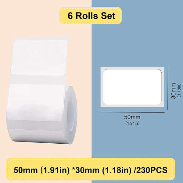Clothing price sticker labels