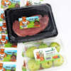 Food grade waterproof stickers for frozen meat packaging