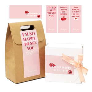 Gift bag food packaging seal labels