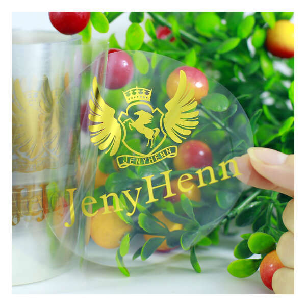 UV printed transparent BOPP labels for jars