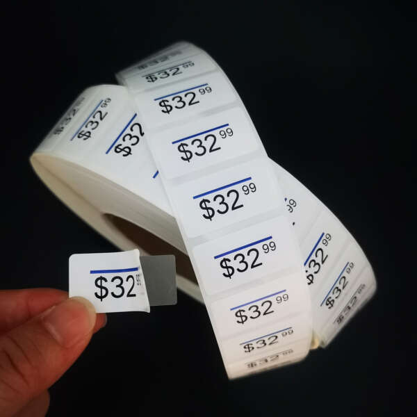 Ready to ship peel-off three layer label