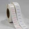 Custom piggyback labels with removable top layer