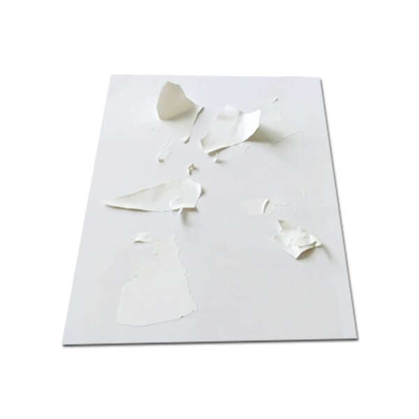 Anti tamper sticker paper