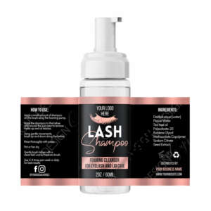 BOPP cosmetic bottle label stickers