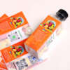 Waterproof adhesive label for beverage bottles