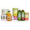 Custom roll labels for soda water bottle packaging