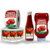 Custom digital printed BBQ hot sauce bottle labels