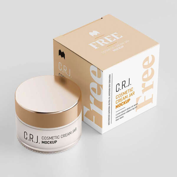 Custom eye cream packaging boxes
