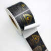 Custom shampoo bottle sticker for beauty packaging