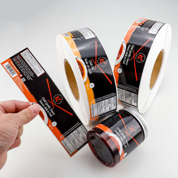 Personalized etiqueta stickers for bottle labels