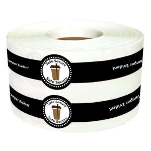 Straw ready tamper evident drink lid seal
