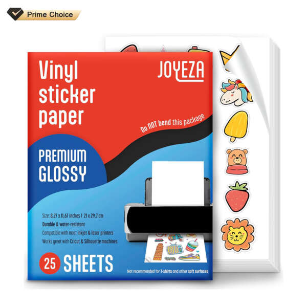 Printable A3 A4 vinyl sticker paper