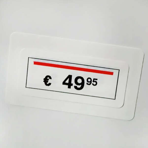 Garment barcode price stickers