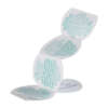 Multi page booklet label sticker for hair paste packaging