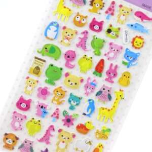 Colorful waterproof PVC vinyl stickers with matte finish