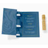 Printed perfume tester cards for mini spray samples