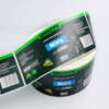 Custom clear bottle label printing