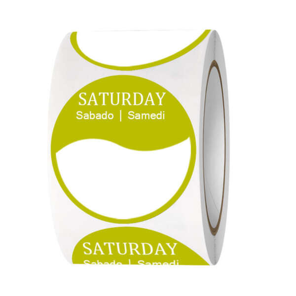 Removable catering storage labels