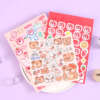 Self adhesive kawaii sticker for advertising gifts