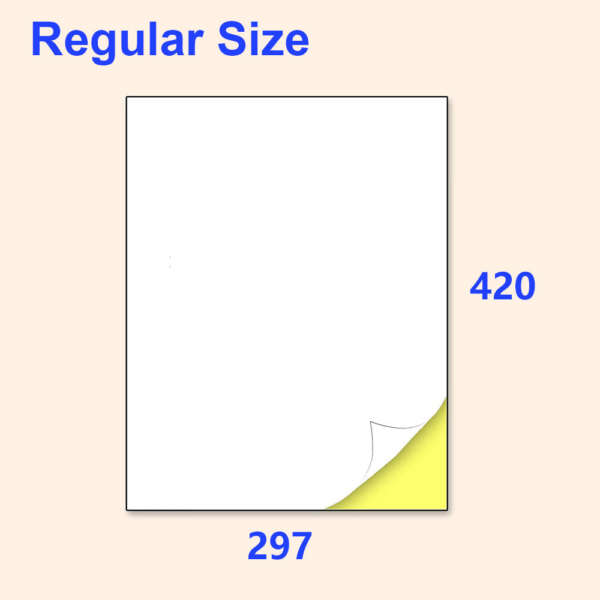 A3 A4 glossy matte inkjet sticker paper