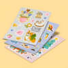 Cute waterproof PET PVC stickers