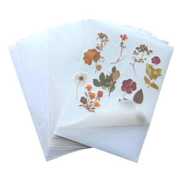 Custom printable sticker paper sheets