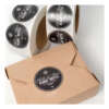 Printed food cover labels for food grade packaging