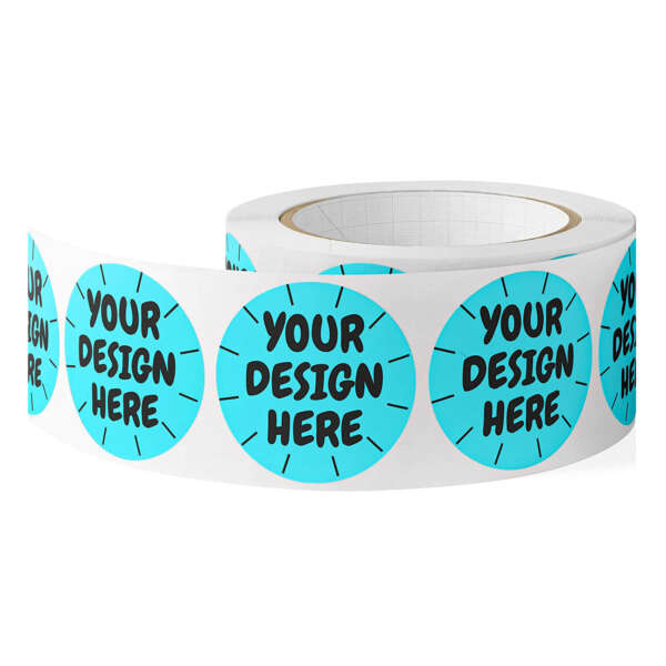 Biodegradable roll labels for bottle and jar branding