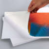 Waterproof glossy sticker sheets