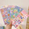 A4 A5 A6 custom cartoon logo sticker sheet
