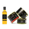 Waterproof food oil bottle packaging stickers with foil detail