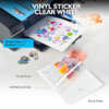 Waterproof white label paper