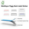 Clothing price label samples