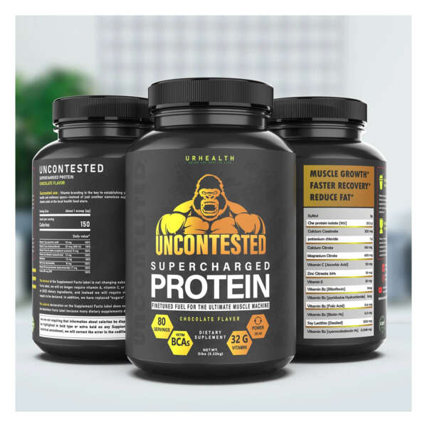 Collagen supplement bottle label roll