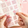 A4 A5 A6 cute cartoon kiss cut sticker sheet