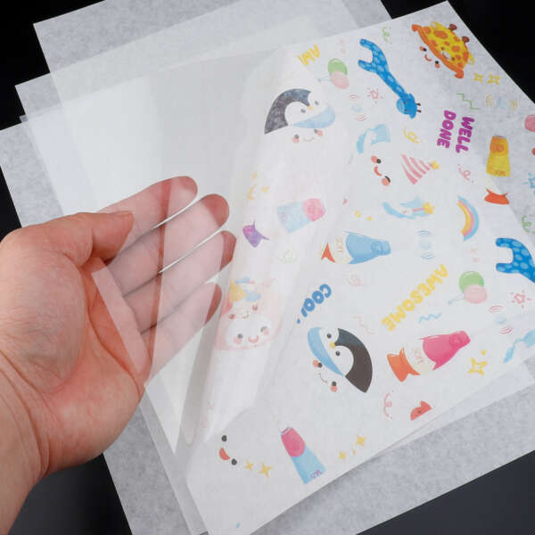 Wholesale transparent sticker paper