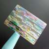Holographic sticker for warranty and brand protection