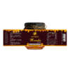 Printed white bottle labels for hot sauce packaging