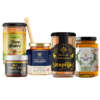 Waterproof bee honey jar label sticker on roll