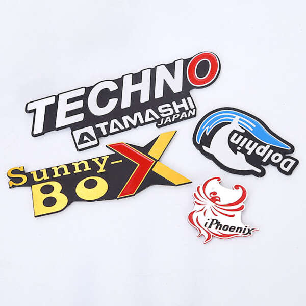 Custom vinyl PVC letter stickers
