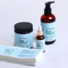 Cosmetic bottle label rolls