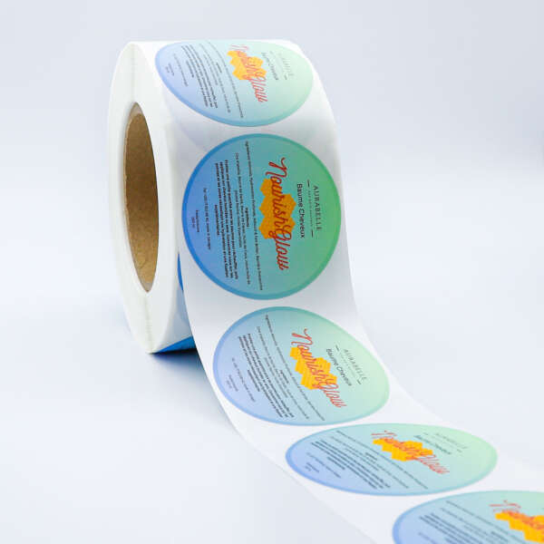Small business round packaging sticker labels