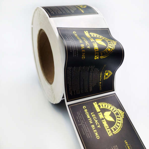 Product packaging label printing