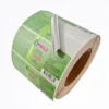 Self adhesive shiny roll sticker for hair oil
