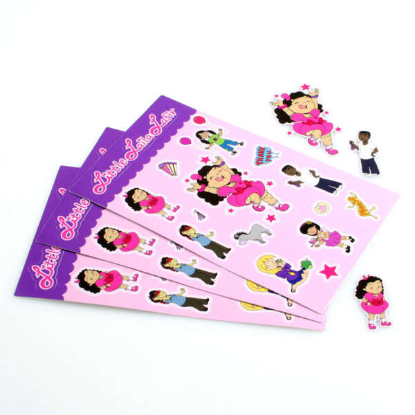Durable waterproof brand logo stickers