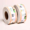 Custom self adhesive brand label rolls