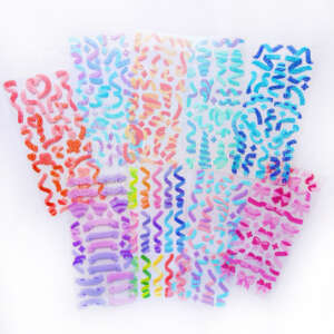 Personalised vinyl hologram stickers